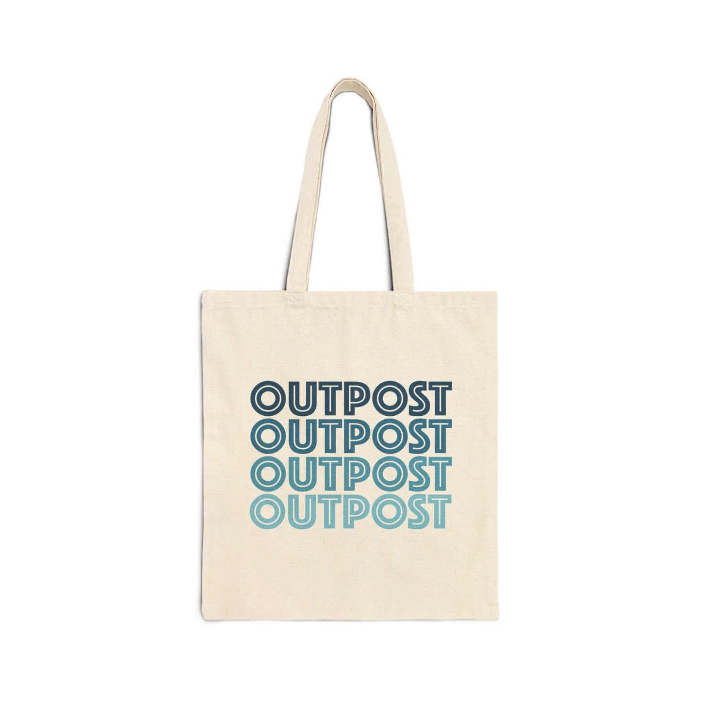 Outpost Stacked Logo Tote