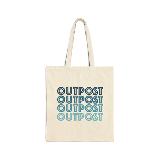 Outpost Stacked Logo Tote